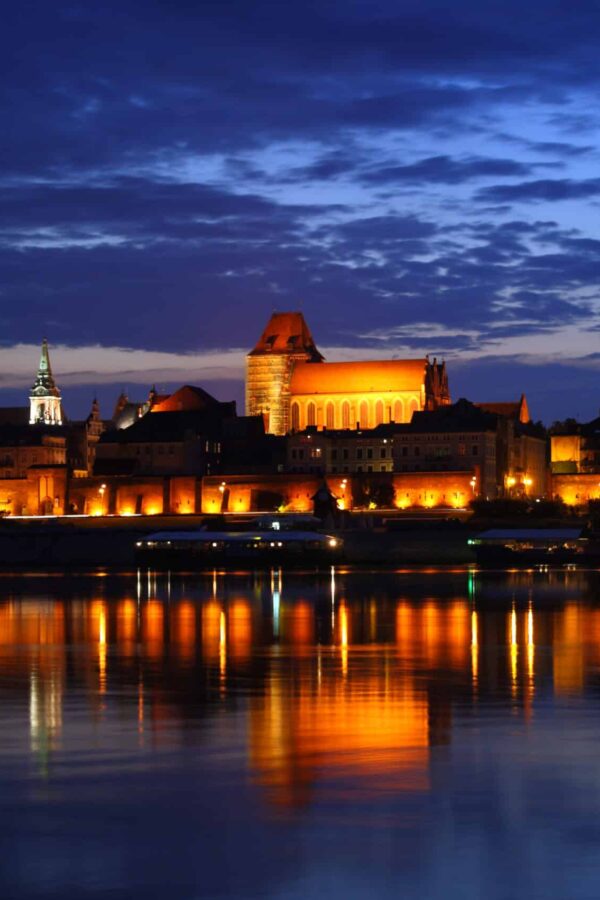 Toruń - mury starego miasta